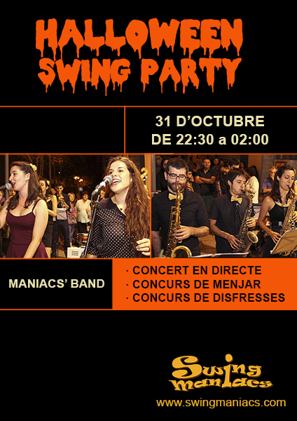 Events Halloswing Halloween Swing Party With The Maniacs Band And 